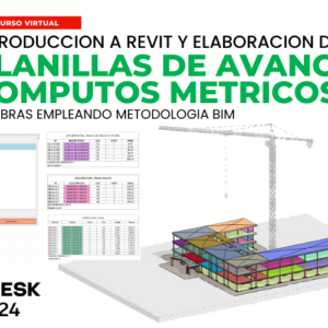 Elaboración de Planillas de Avance y Cómputos Métricos